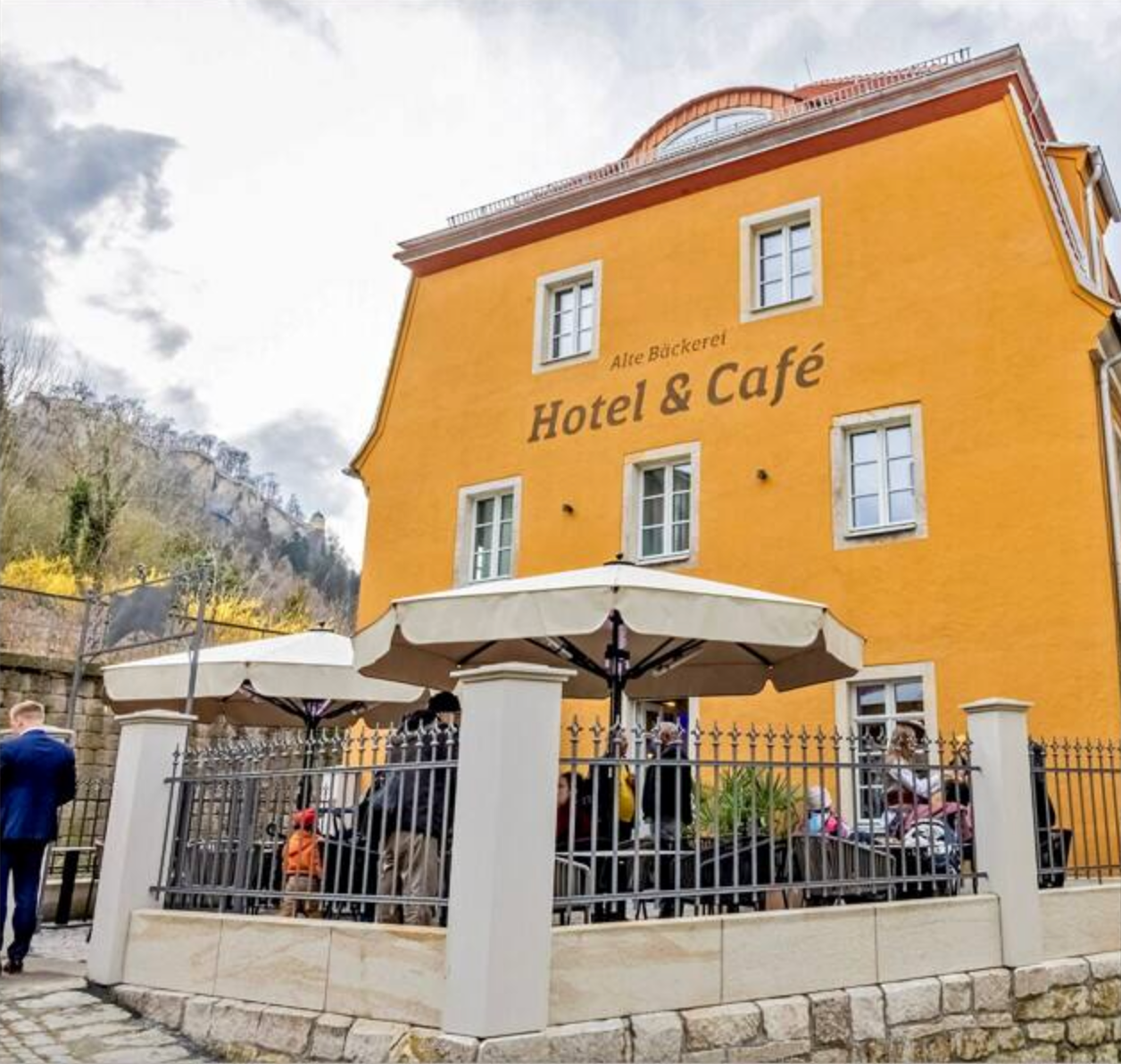 Alte Bäckerei Hotel & Café – Außenansicht
